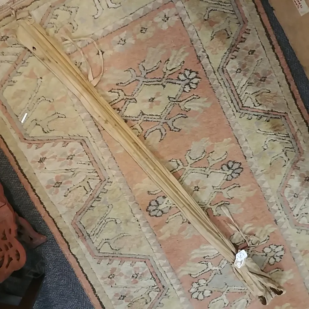 THE ENSIGN 3 PCE SPLIT CANE ROD w SPARE TIP Image 1++
