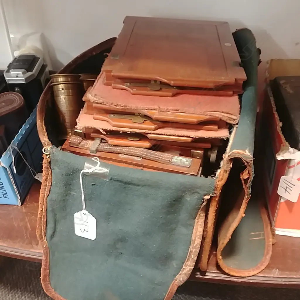 BAG OF BOX CAMERA SLIDES & LENSES Image 1++