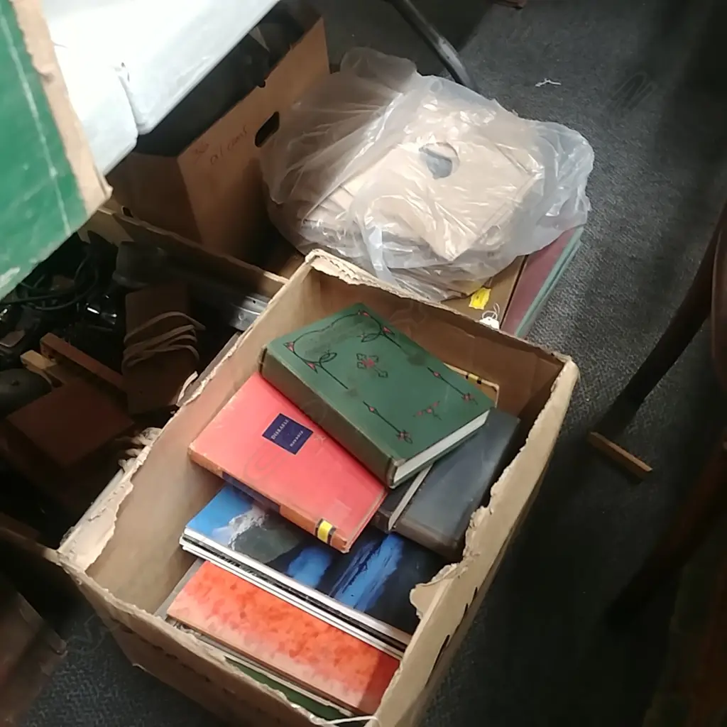 BOX BOOKS & PILE 78S Image 1++