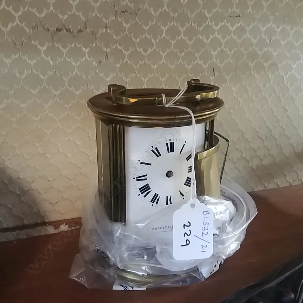 (61244) CARRIAGE CLOCK AF Image 1++