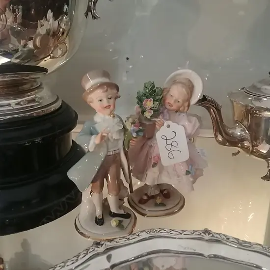 3 DRESDON FIGURINES