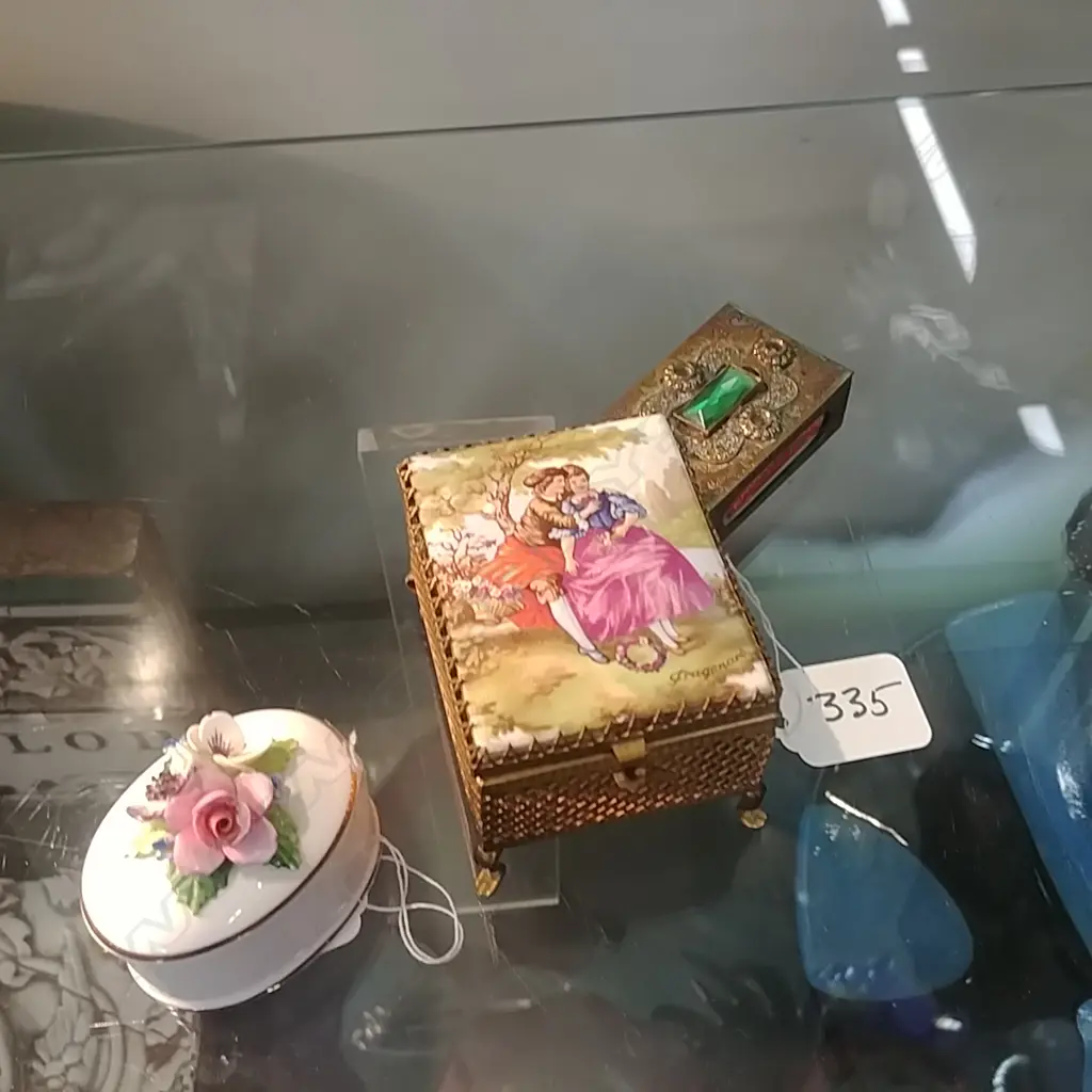 MATCH HOLDER LIMOGES STYLE BOX+ONE Image 1++