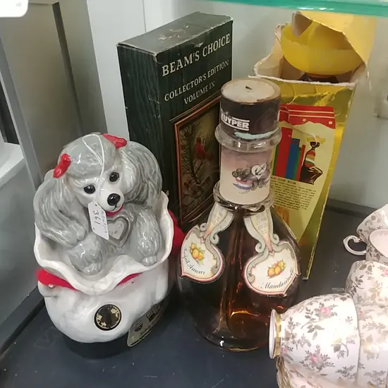 4 DECANTERS 