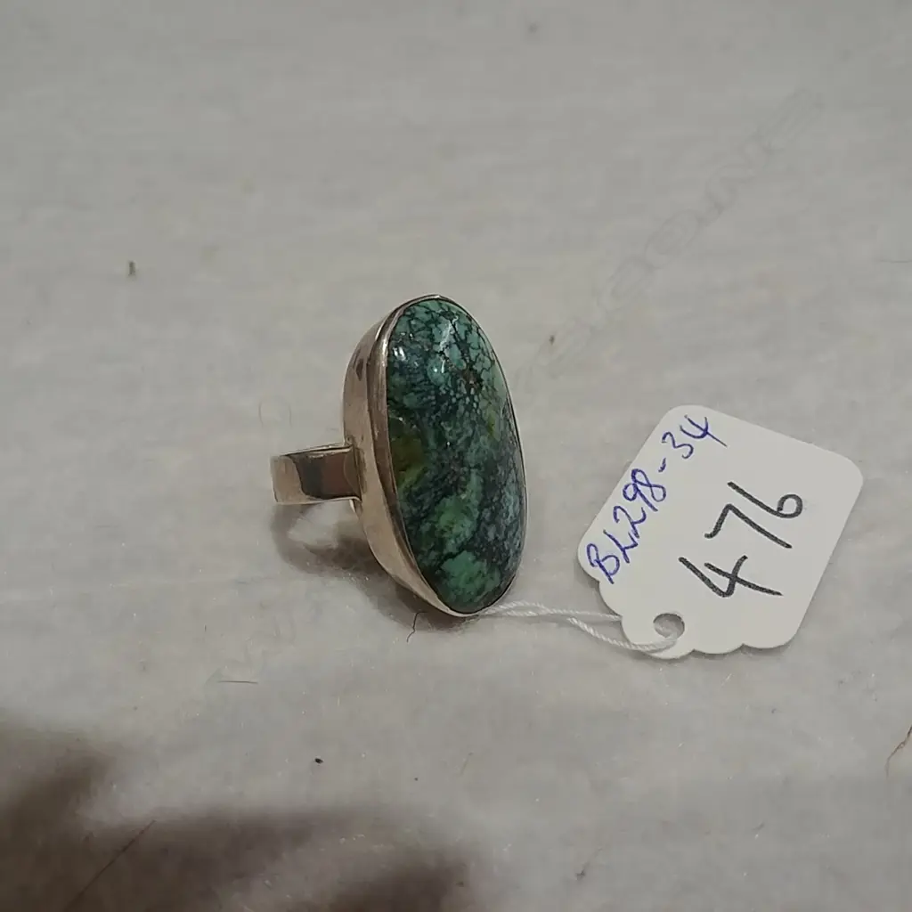 TURQUOISE & SILVER RING Image 1++