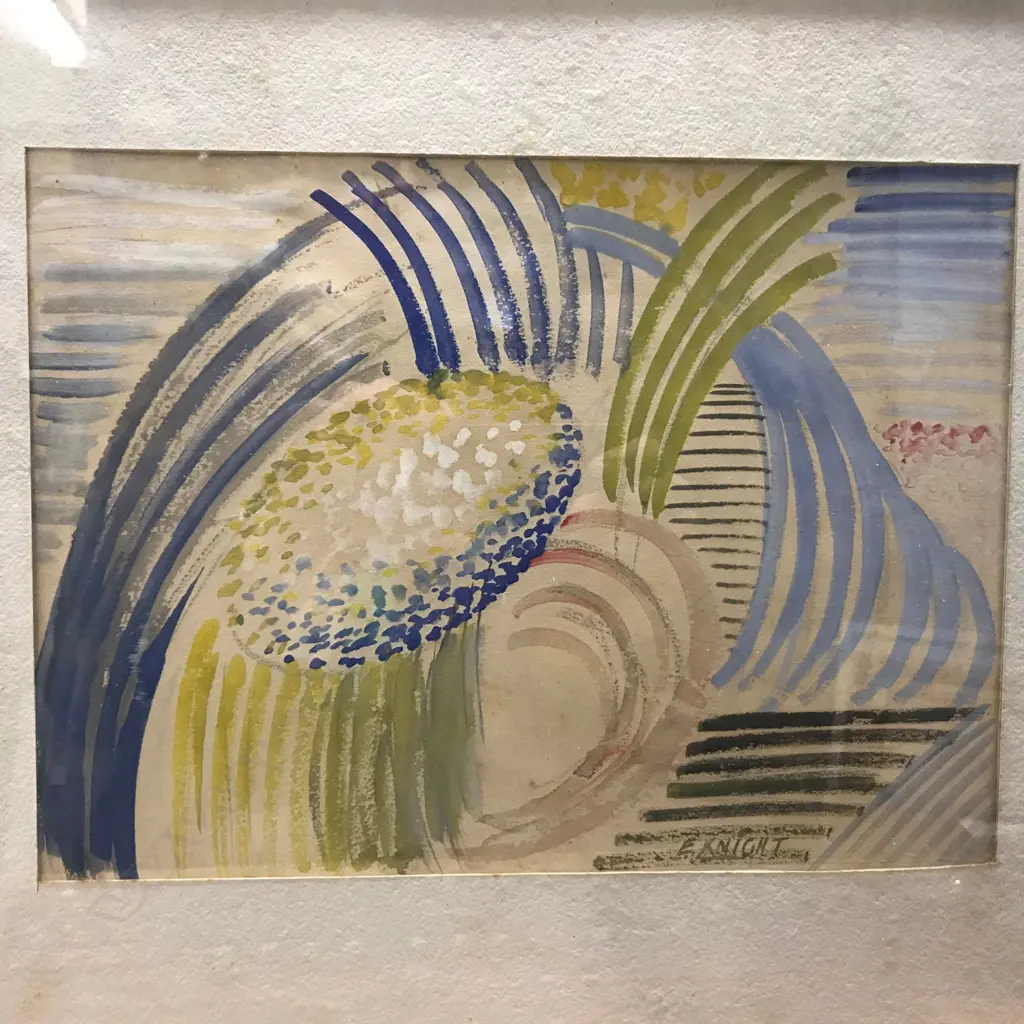 ELLEN KNIGHT (nee McGowan) [ELAM SCHOOL] FOUR FRAMED WORKS Image 1++