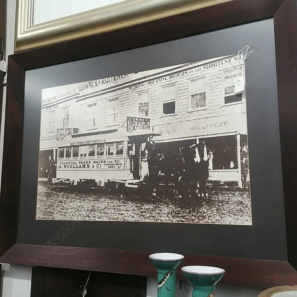 FRAMED PRINT OF HISTORICAL NZ Image 1++