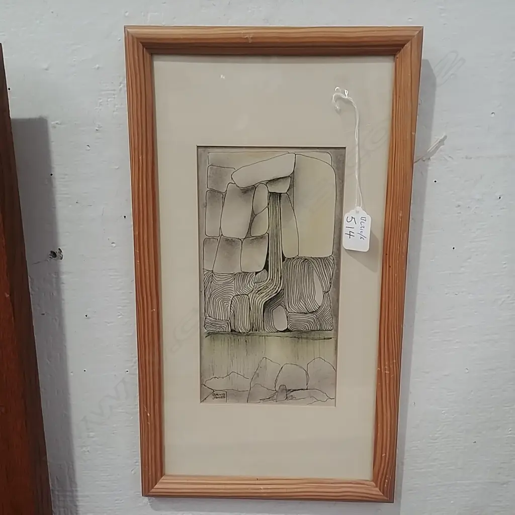 DAVID JONES INK STUDY Image 1++