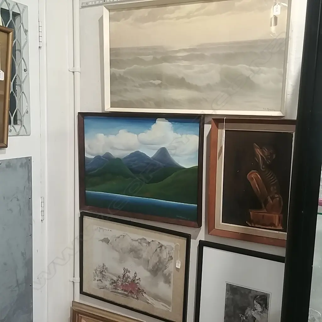 4 FRAMED ARTWORKS Image 1++