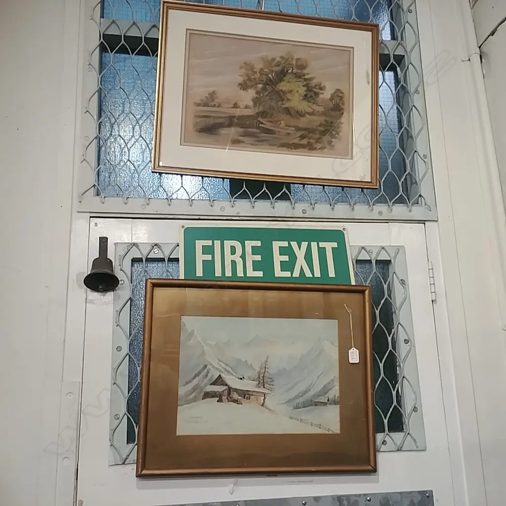 2 LANDSCAPE ARTWORKS - BOTH SIGNED  Image 1++