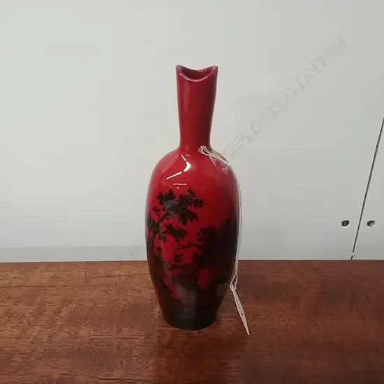 R/D FLAMBE VASE 