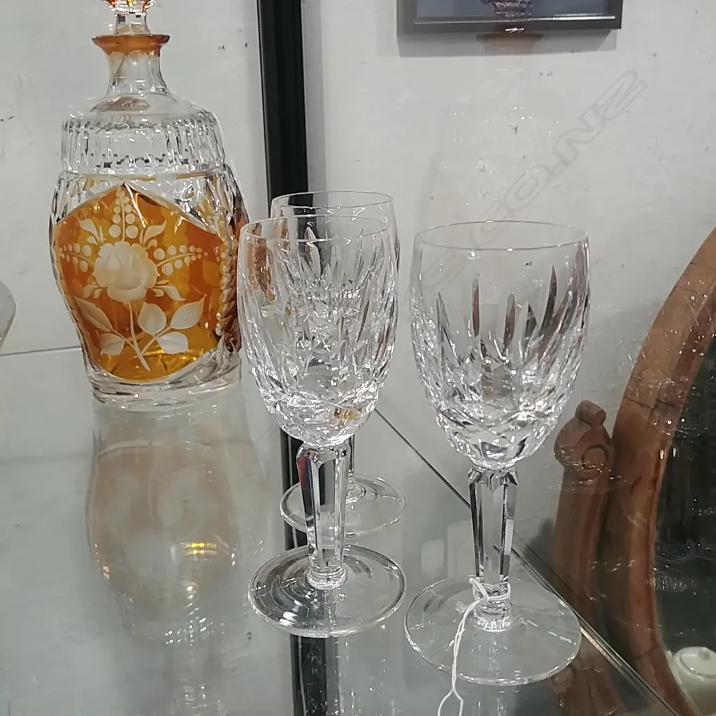 3 WATERFORD GLASSES Image 1++
