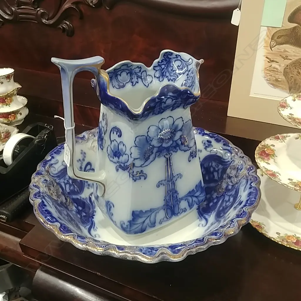 VICTORIAN JUG & BASIN A/F Image 1++