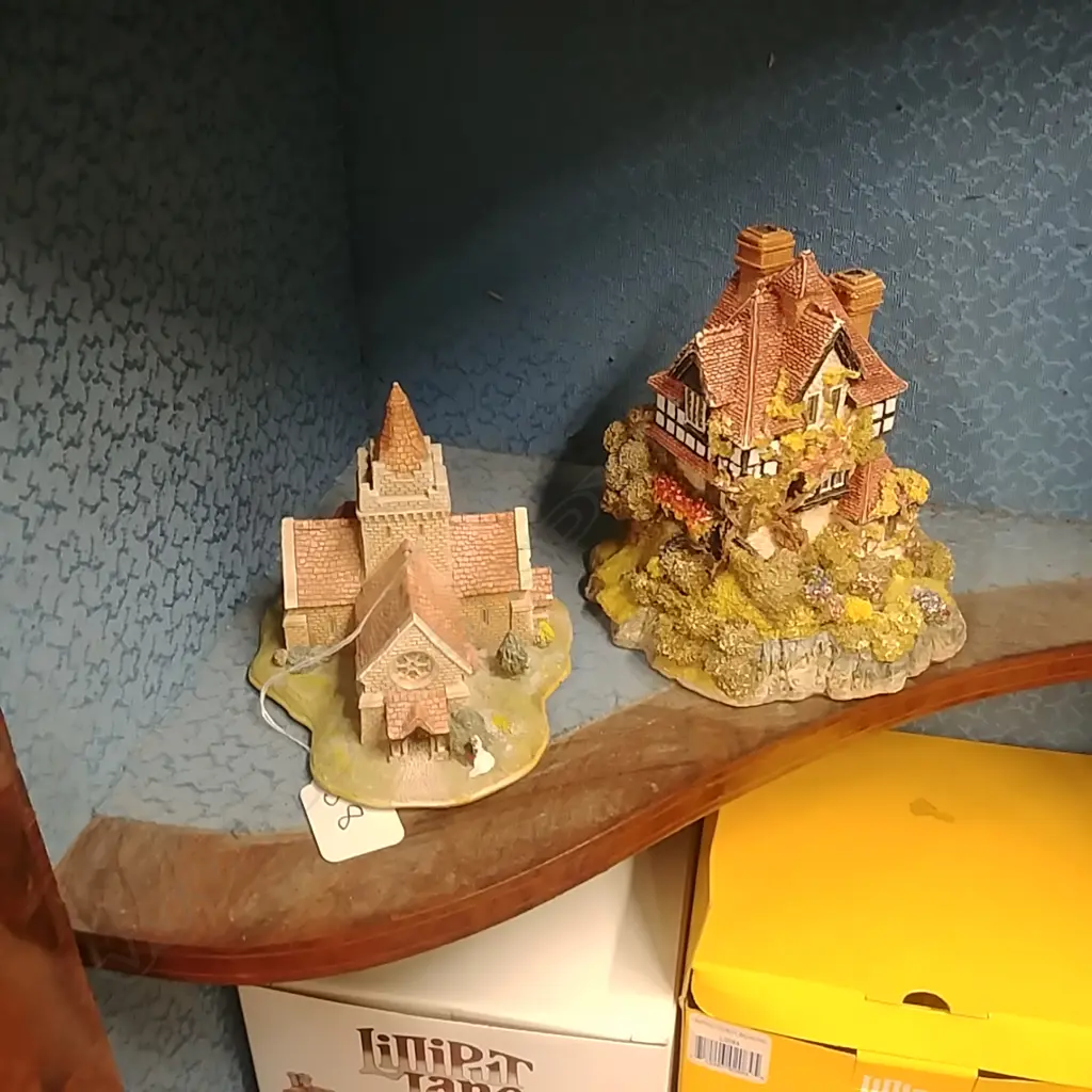 2 LARGE BOXED LILLIPUT LANE HOUSES Image 1++