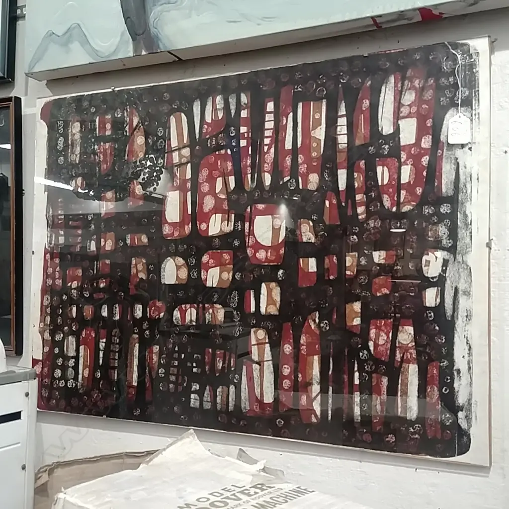 ROY COWAN UNSIGNED SCREENPRINT Image 1++
