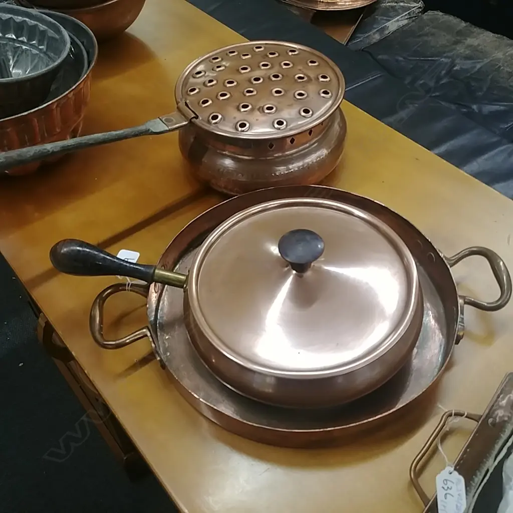 3 COPPER PANS Image 1++