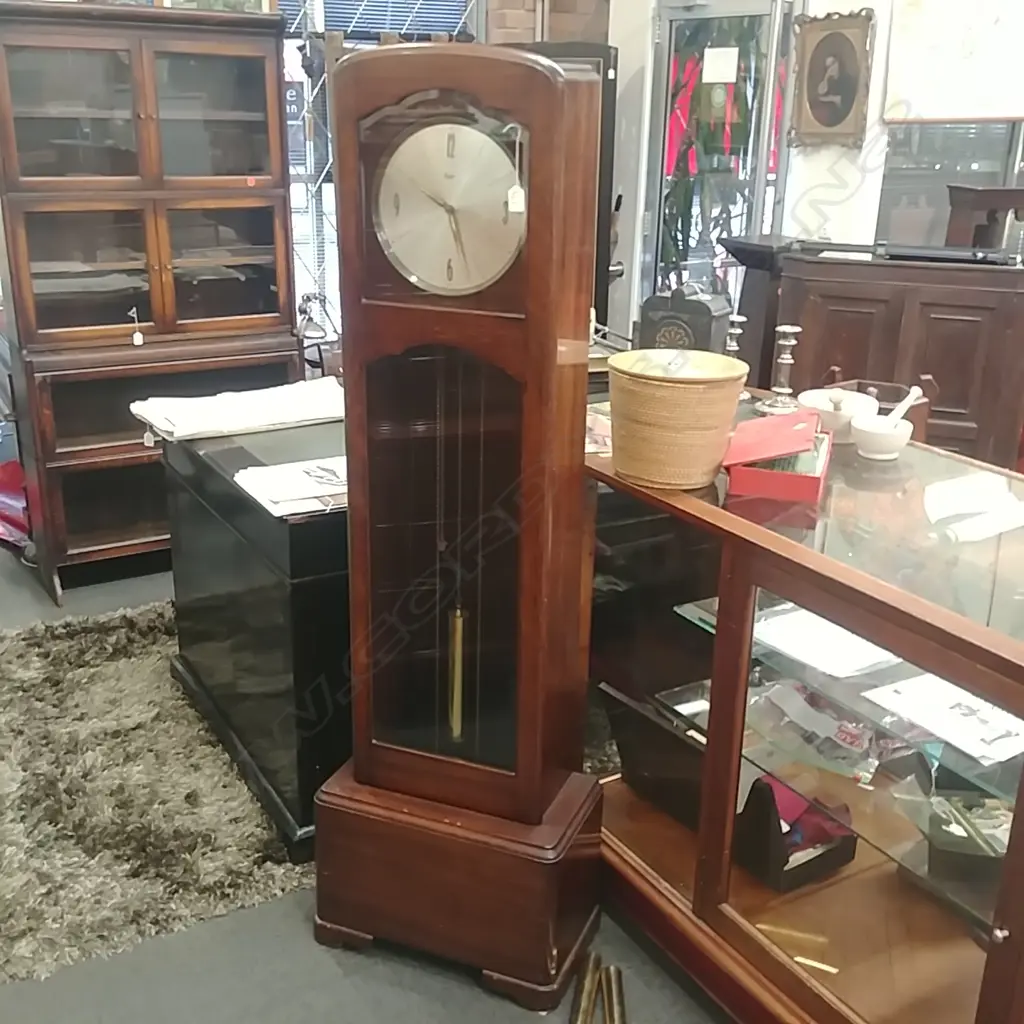 1930S LONGCASE CLOCK AS IS Image 1++