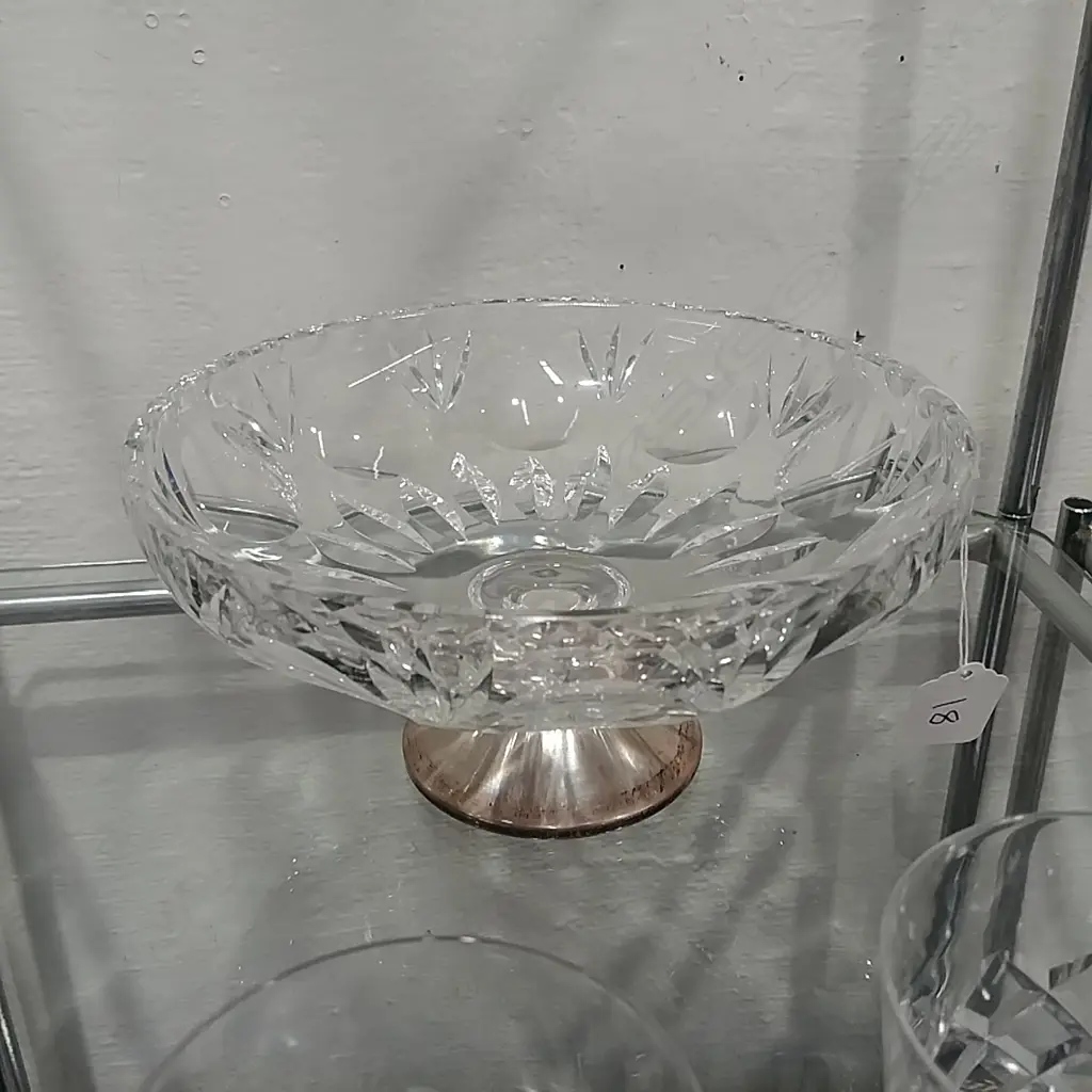 CRYSTAL COMPORT ON SILVER BASE Image 1++
