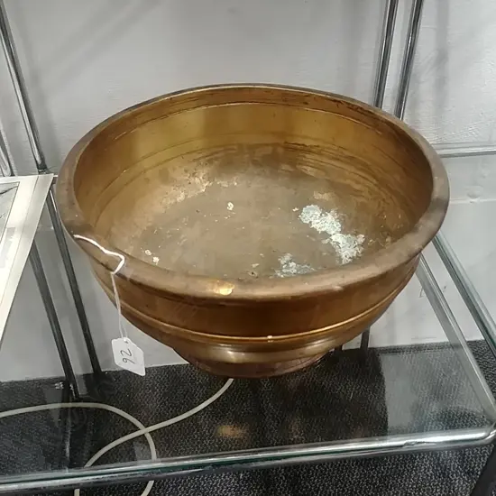 BRASS FIREPOT