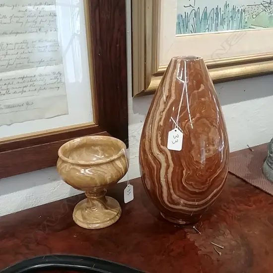 STONE VASE+COMPORT