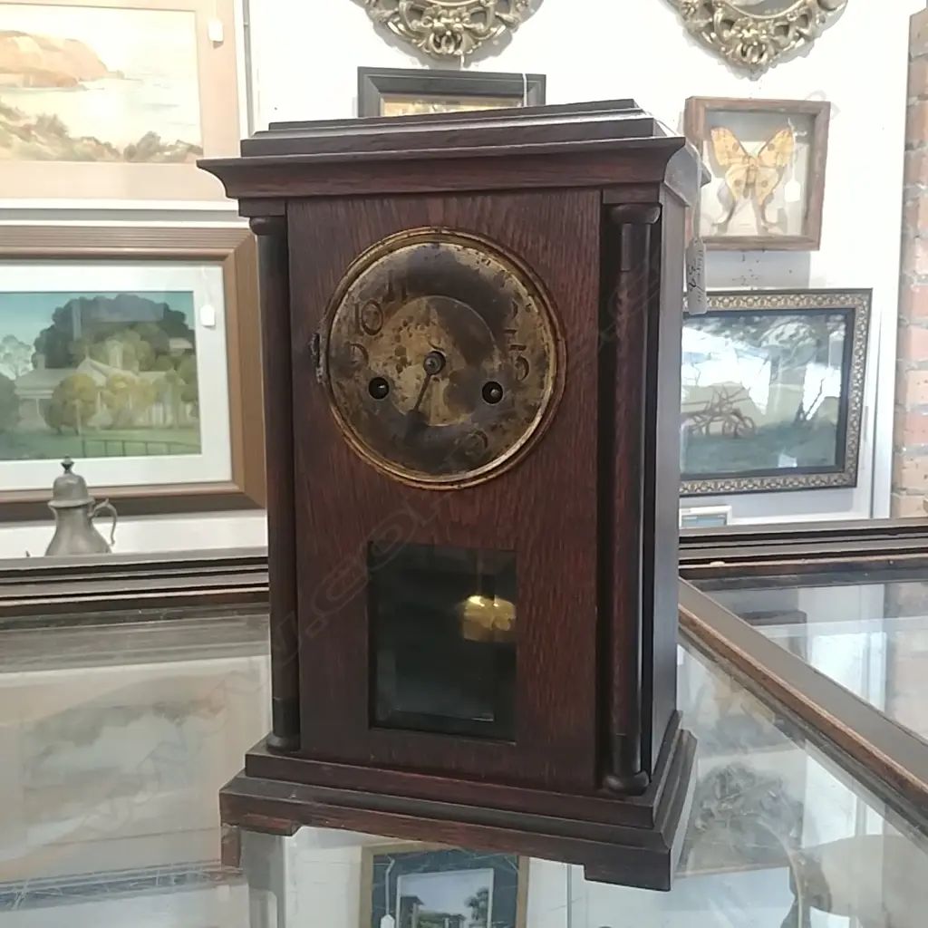 OLD MANTLE CLOCK Image 1++