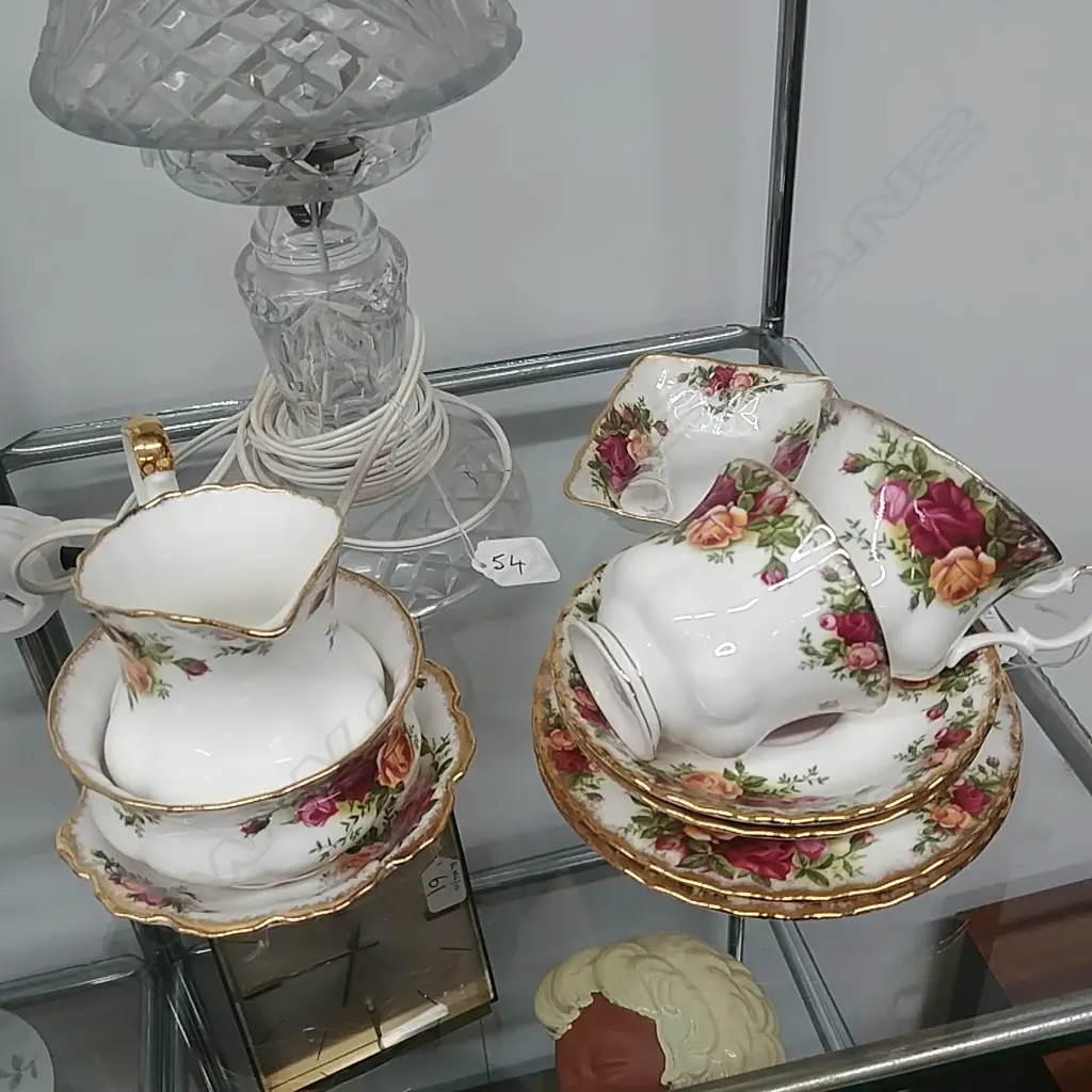 2 R/ALBERT TRIOS/JUG/BOWL/THIMBLE ETC Image 1++