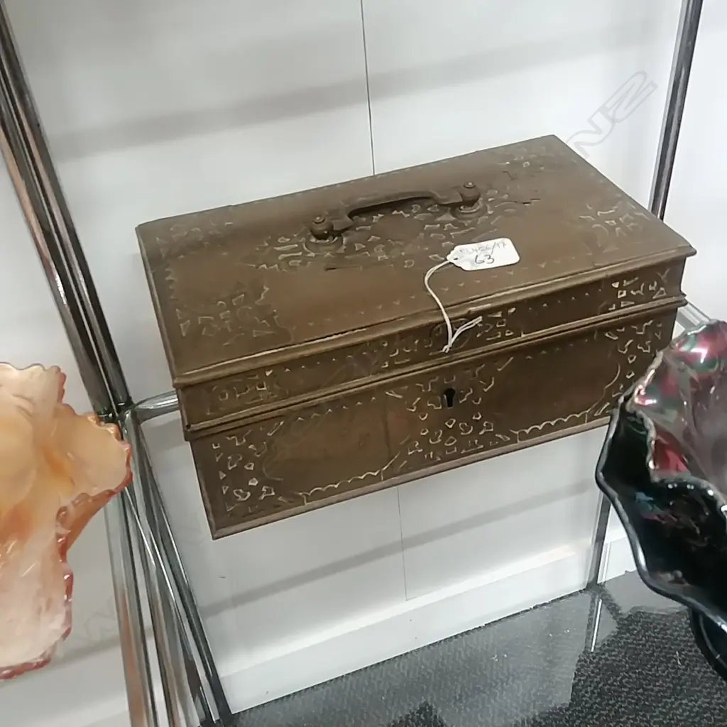 BRASS LOCK BOX Image 1++