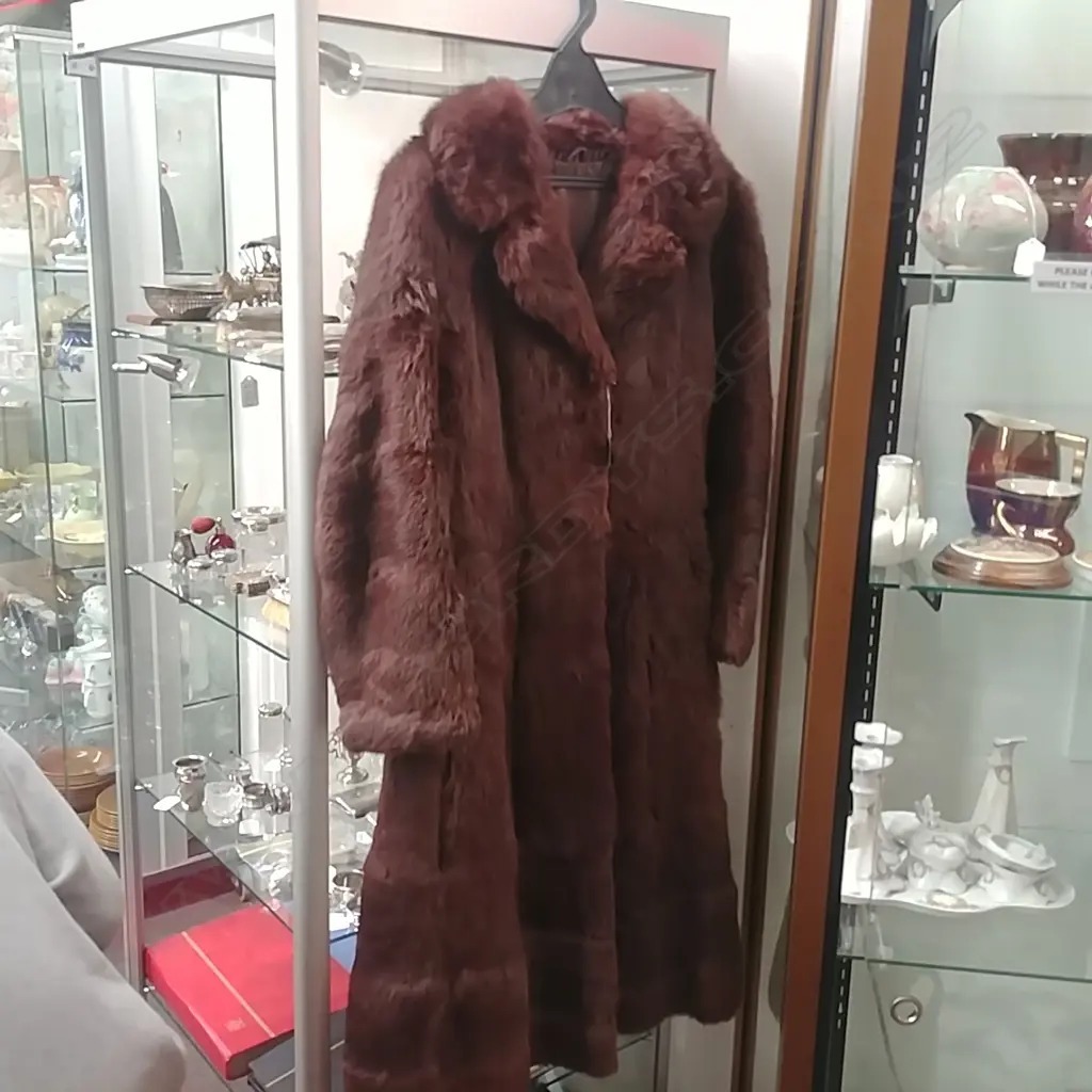 LONG FUR COAT Image 1++