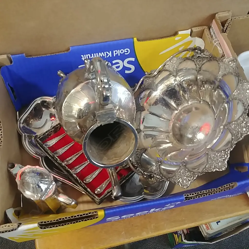 LOT ASST EP WARE/CONDIMENTS/COFFEE ETC  Image 1++
