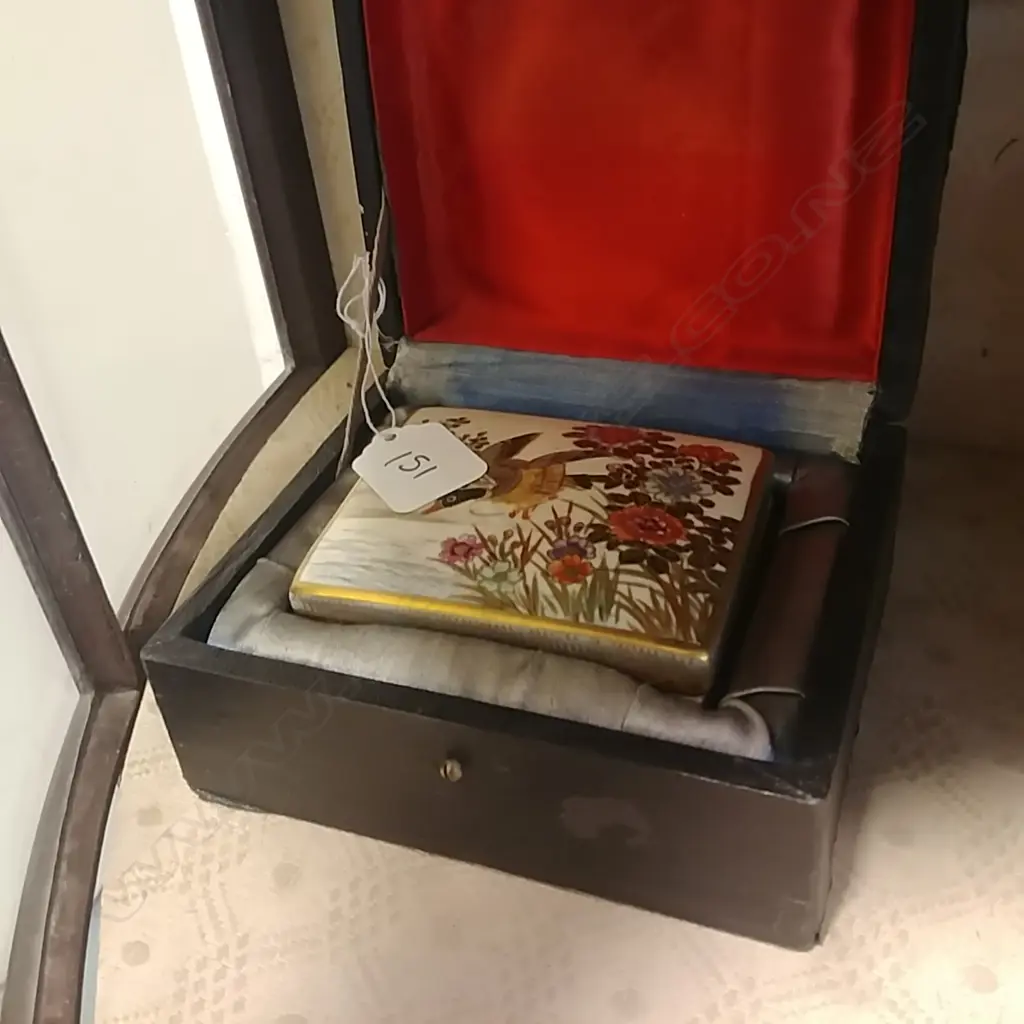 BOXED SATSUMA LIDDED BOX Image 1++