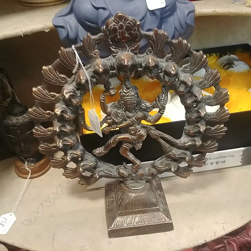 COPPER INDIAN FIGURE Image 1++