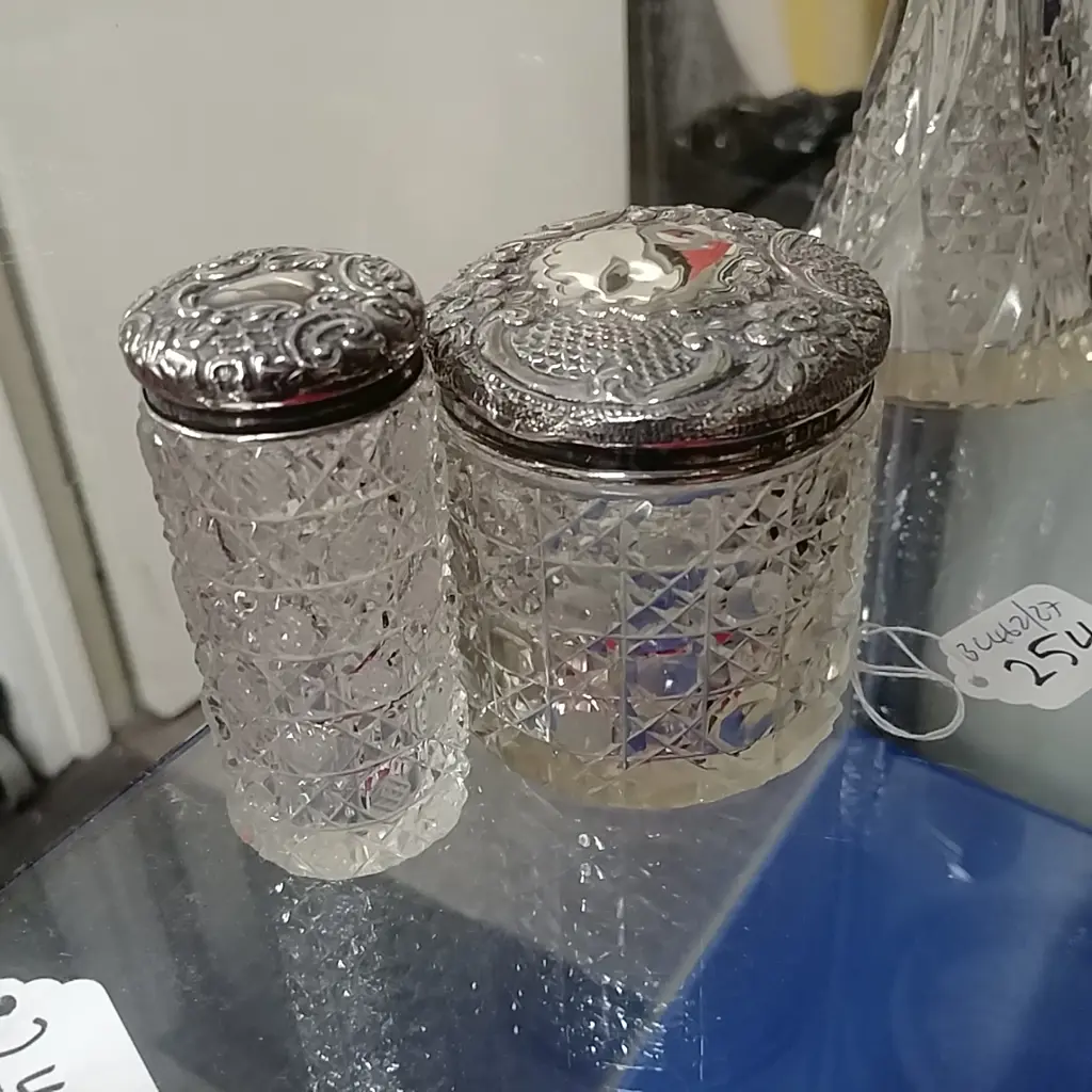 2 STG TOPPED D/TABLE JARS Image 1++