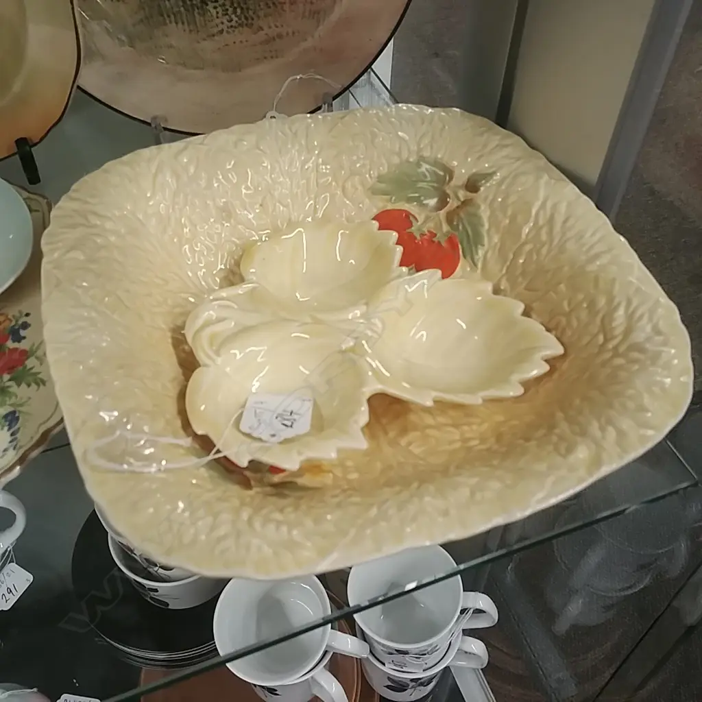 CROWN DEVON BOWL AND DISH Image 1++