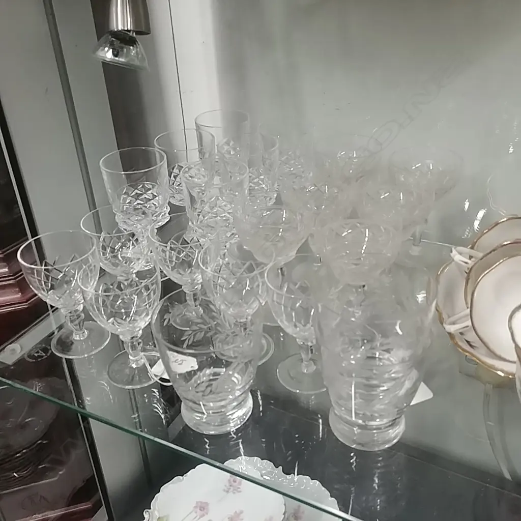 ASST CRYSTAL GLASSES Image 1++
