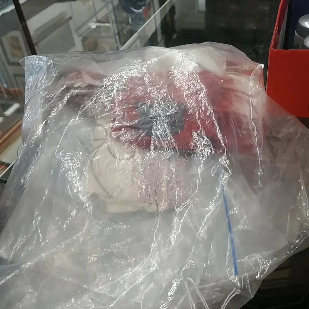 BAG OF MIXED ACCESSORIES FOR HATS ETC Image 1++