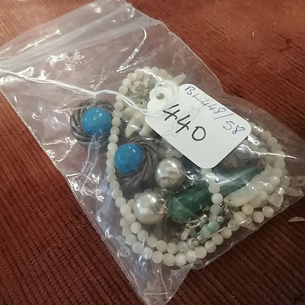 M.O.P NECKLACE+EARRINGS Image 1++