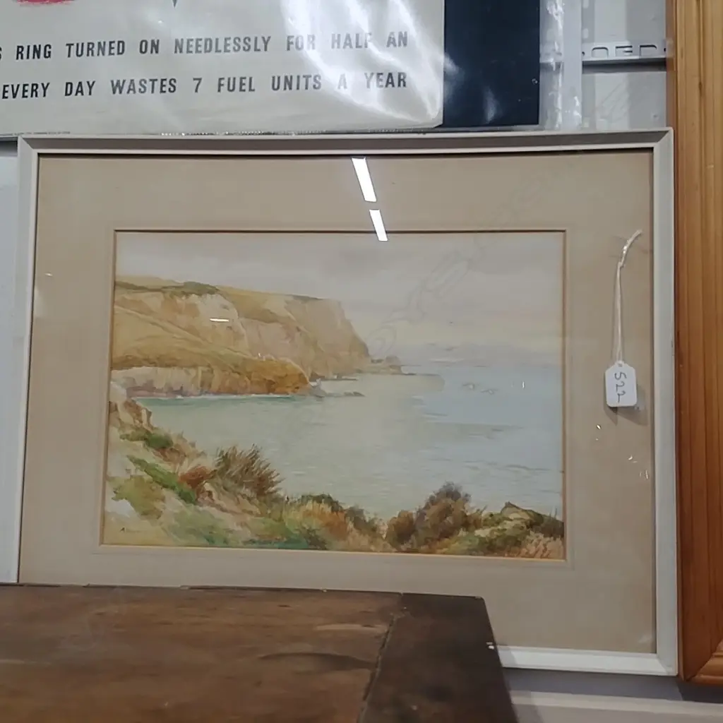 W/C BY A.MANNING - SEASCAPE  Image 1++