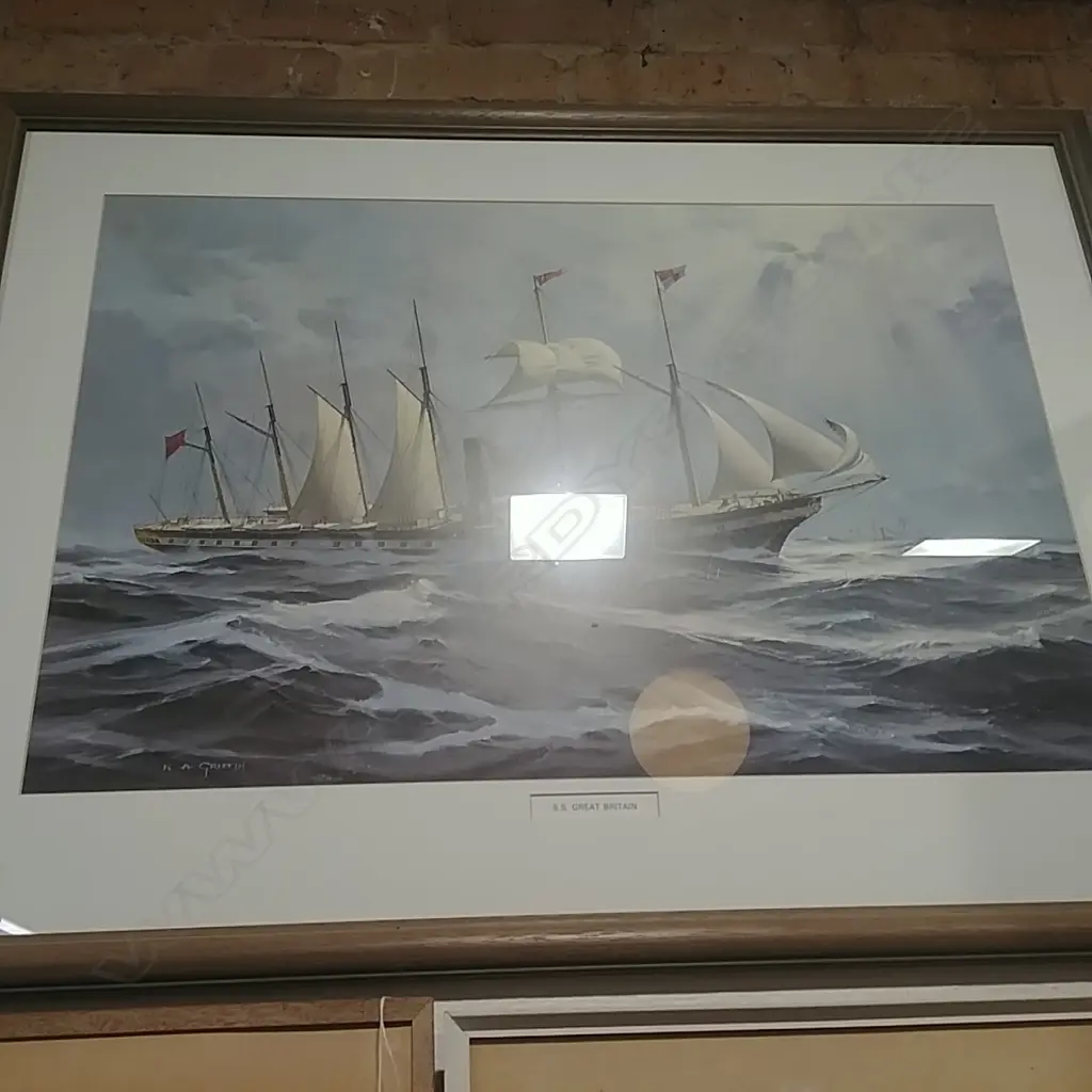 PRINT OF THE SS GREAT BRITIAN Image 1++