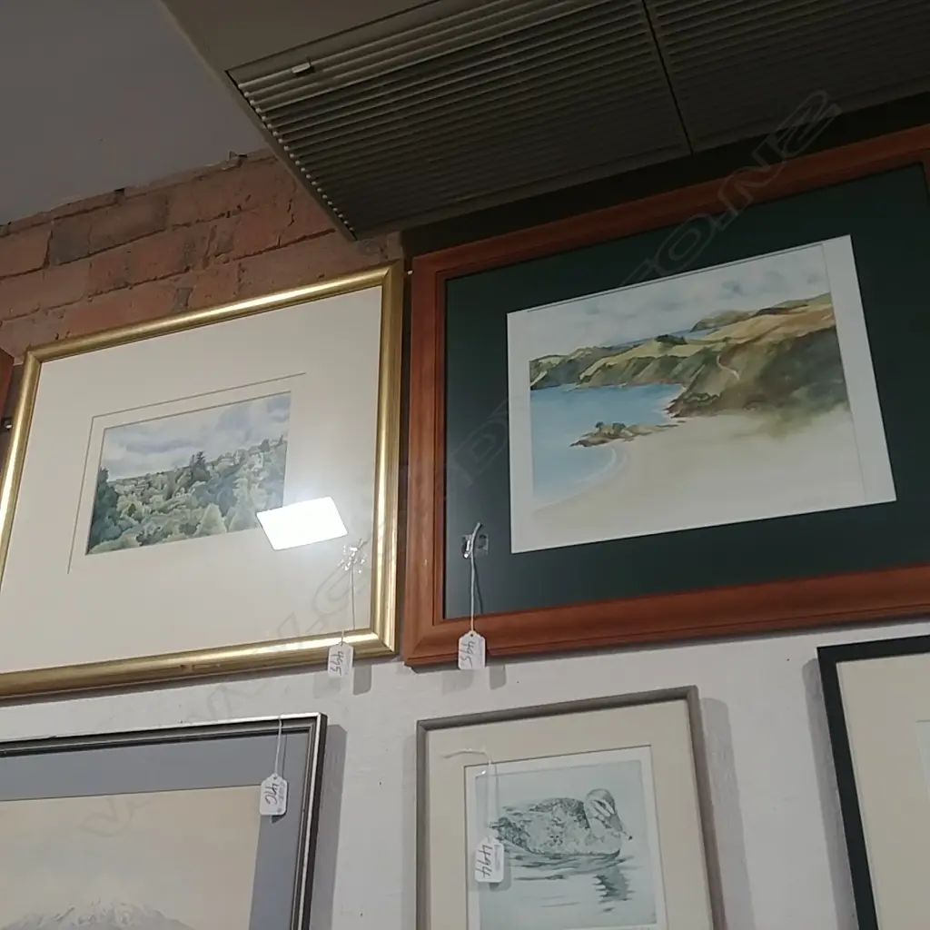 TWO SNGD & DATED JILL PORTER W/C LANDSCAPES Image 1++