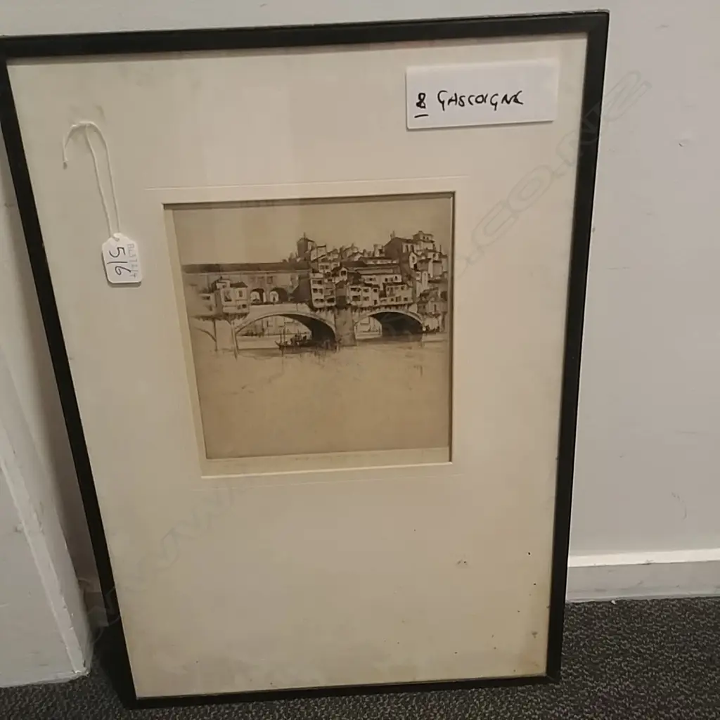 FRED RICHARDS ETCHING Image 1++