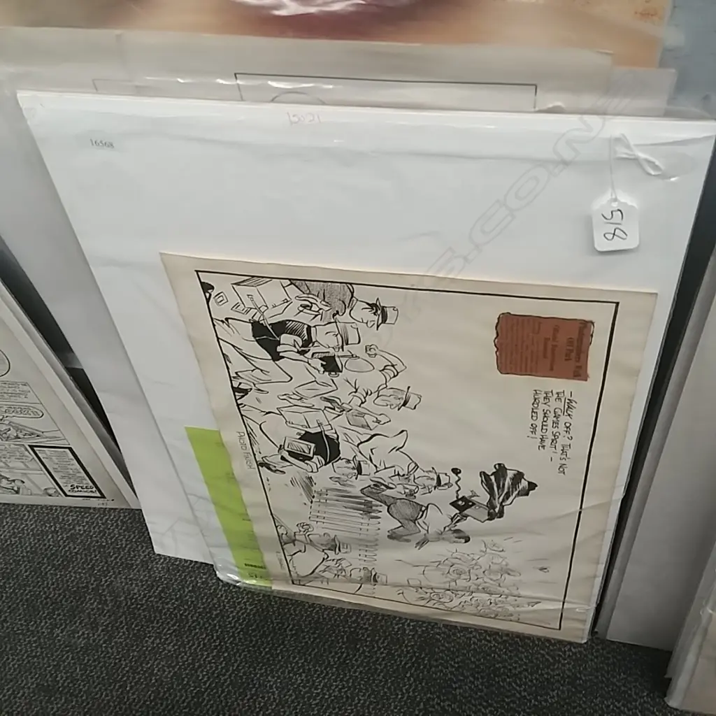 3 UNFRAMED CARTOONS Image 1++