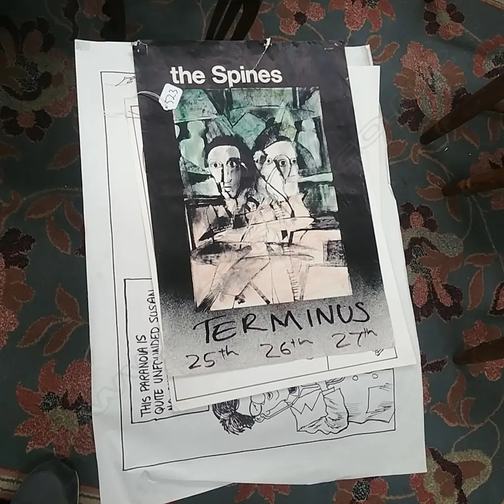 4 VINTAGE NZ CARTOONS; MAINLY POLICE Image 1++