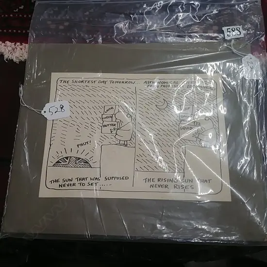4 VINTAGE CARTOONS