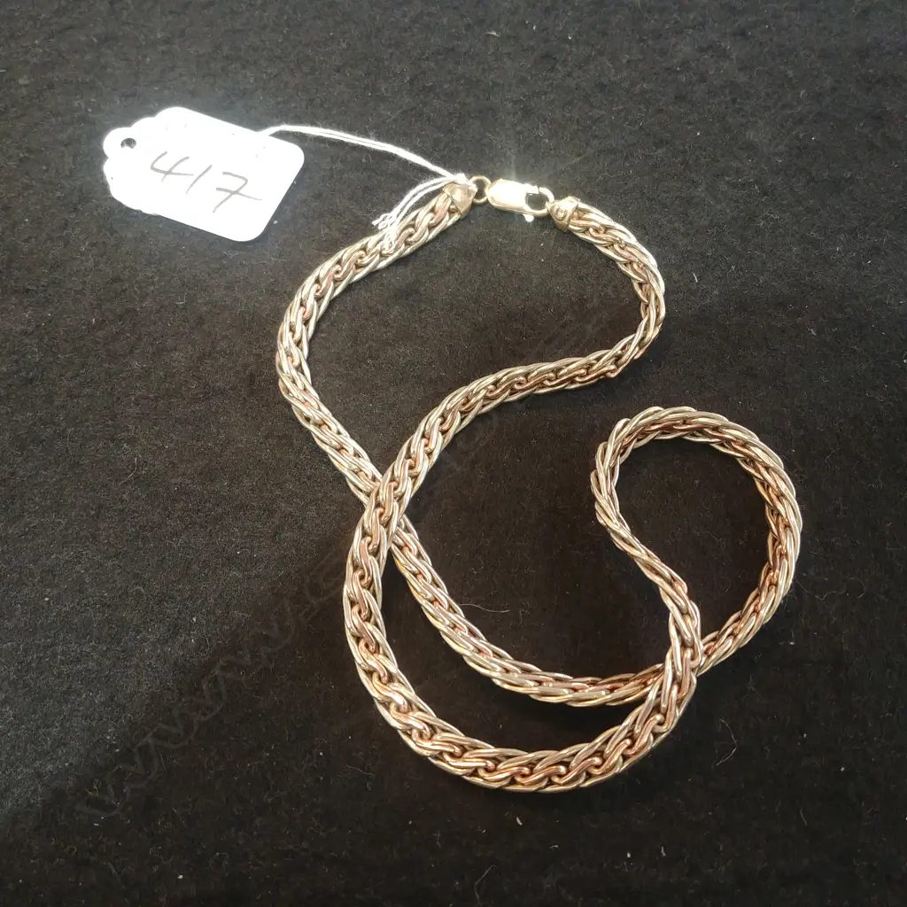 9CT NECKLACE 14g Image 1++