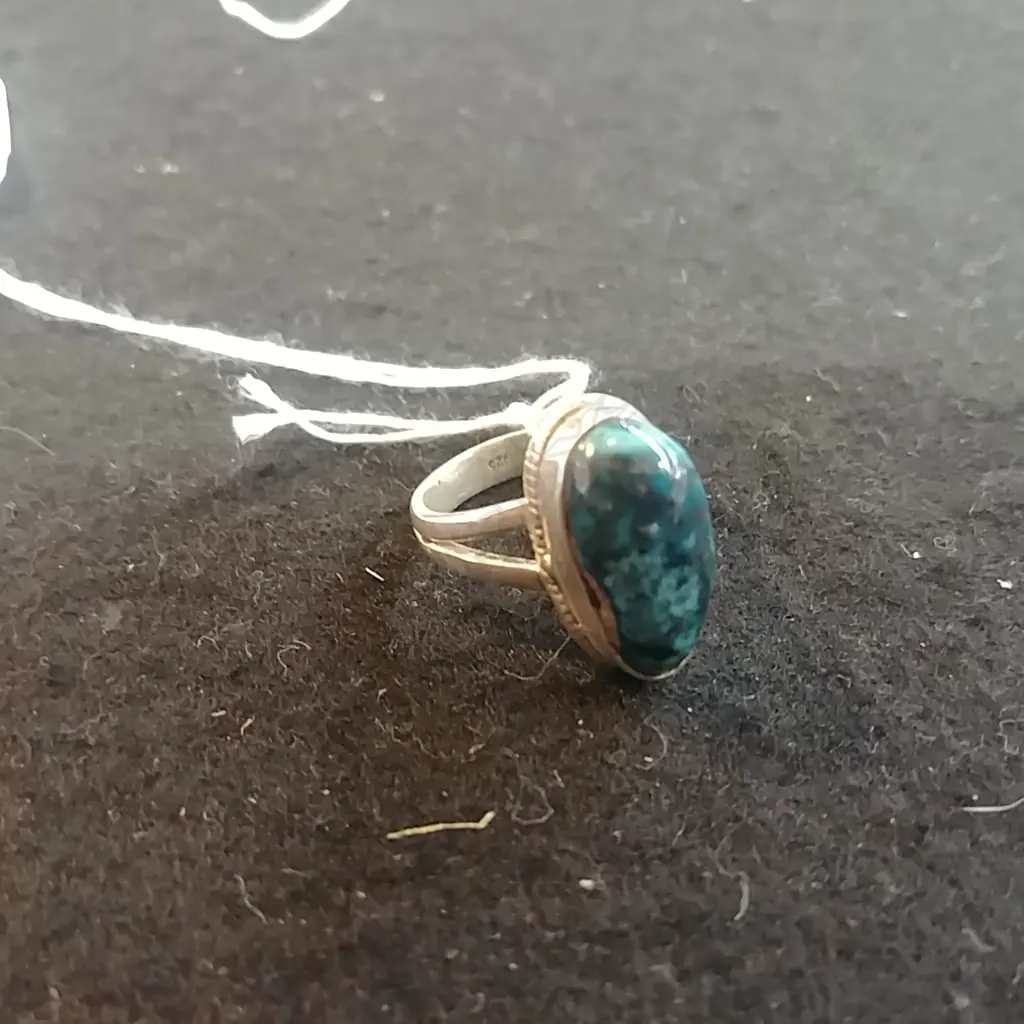 TURQUOISE & SILVER RING Image 1++