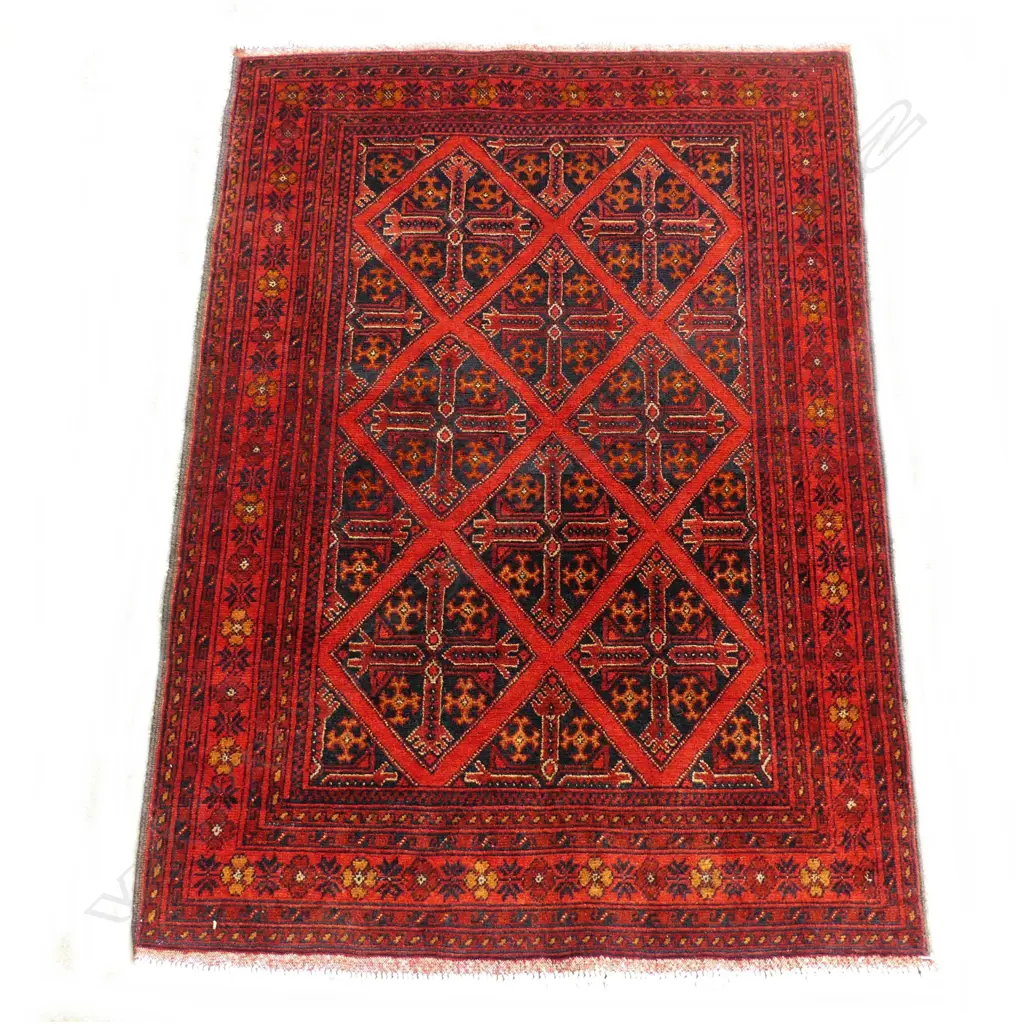 A small Afghan Andkhoy rug Image 1++