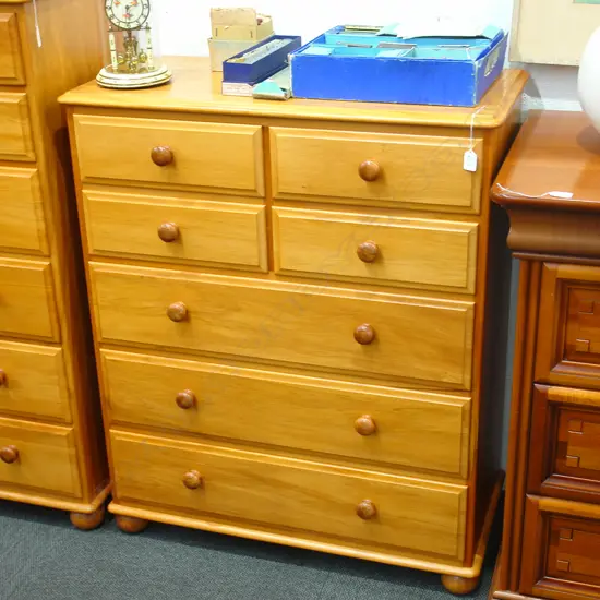"MILLBROOK" RIMU CHEST OF DRAWERS