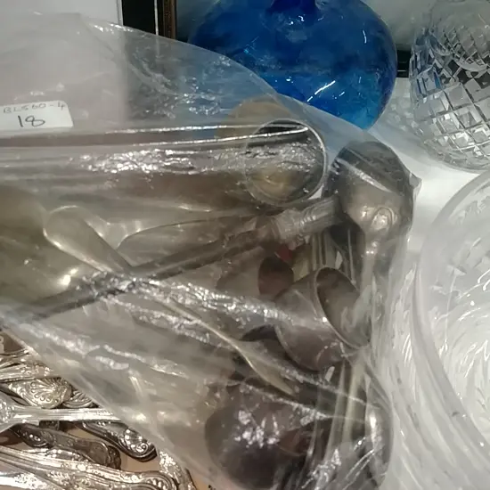 ASSORTED EP CUTLERY AND NAPKIN RINGS