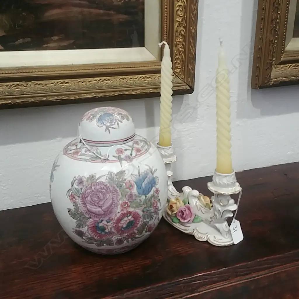 GINGER JAR +GERMAN C/STICK Image 1++