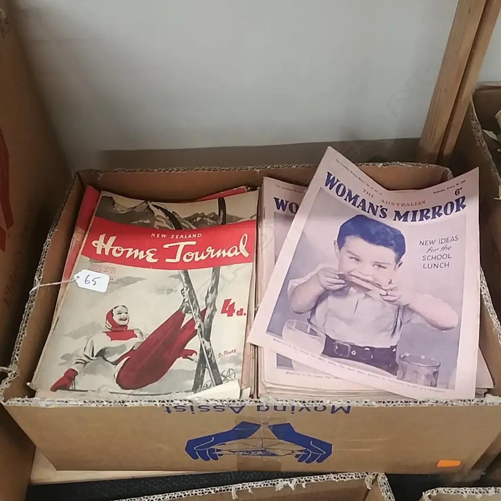 ASST VINTAGE WOMAN'S MAGAZINES ETC Image 1++