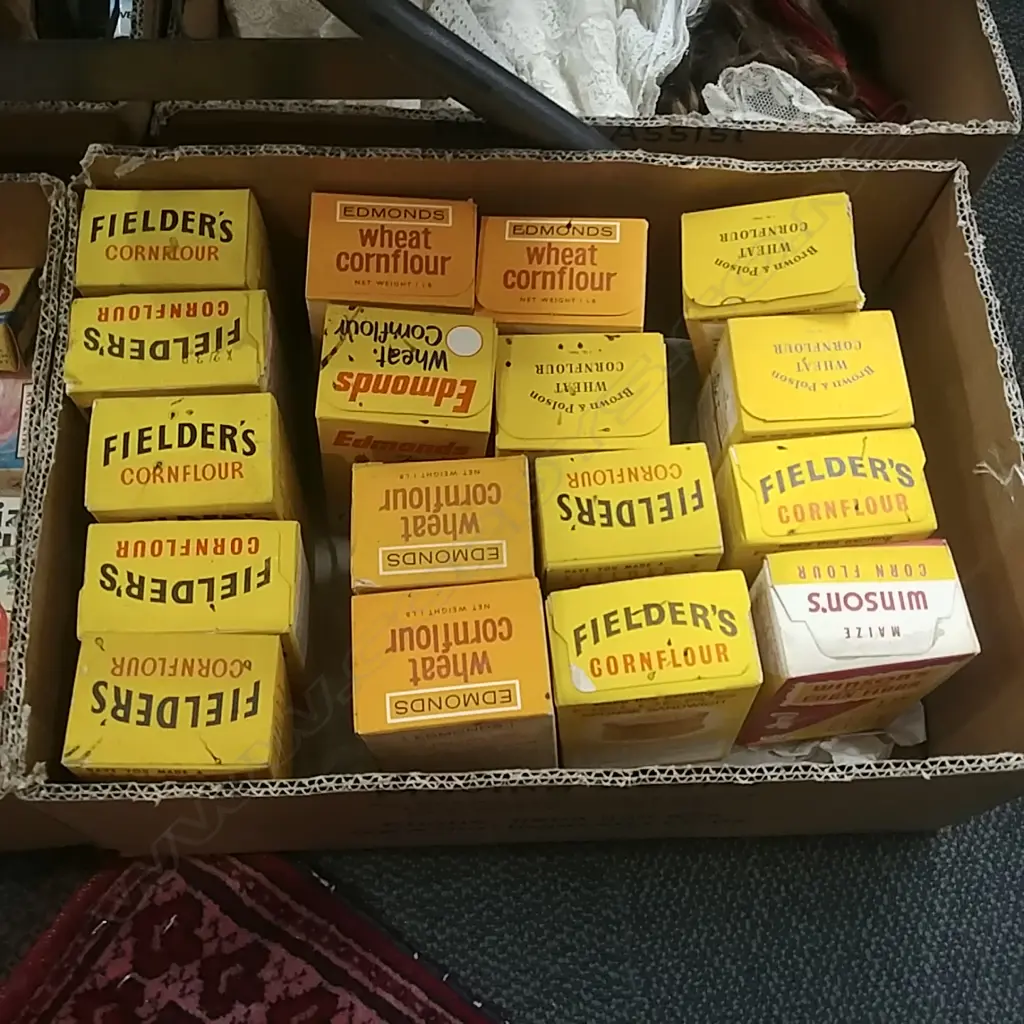 ASST VINTAGE FOOD PACKAGING  Image 1++